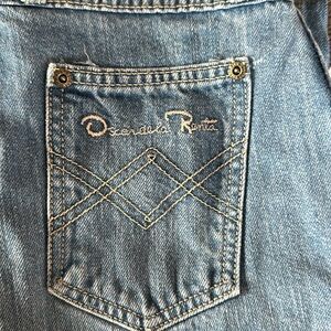 Vintage High Waisted Oscar dela Renta Jeans
